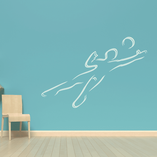 Image of Soccer Wall Decal - Vinyl Sticker - Car Sticker - Die Cut Sticker - CDSCOLOR018