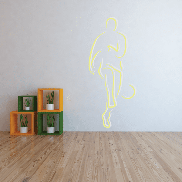Image of Soccer Wall Decal - Vinyl Sticker - Car Sticker - Die Cut Sticker - CDSCOLOR019