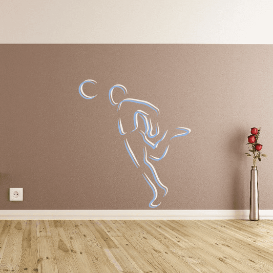 Image of Soccer Wall Decal - Vinyl Sticker - Car Sticker - Die Cut Sticker - CDSCOLOR021