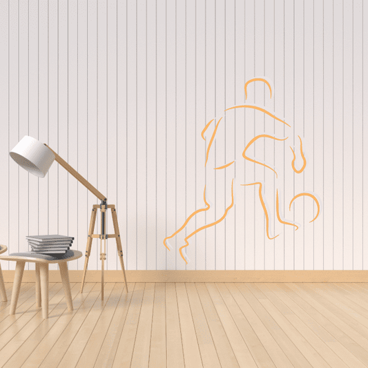 Image of Soccer Wall Decal - Vinyl Sticker - Car Sticker - Die Cut Sticker - CDSCOLOR029