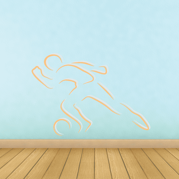 Image of Soccer Wall Decal - Vinyl Sticker - Car Sticker - Die Cut Sticker - CDSCOLOR038