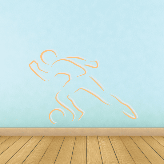 Image of Soccer Wall Decal - Vinyl Sticker - Car Sticker - Die Cut Sticker - CDSCOLOR038