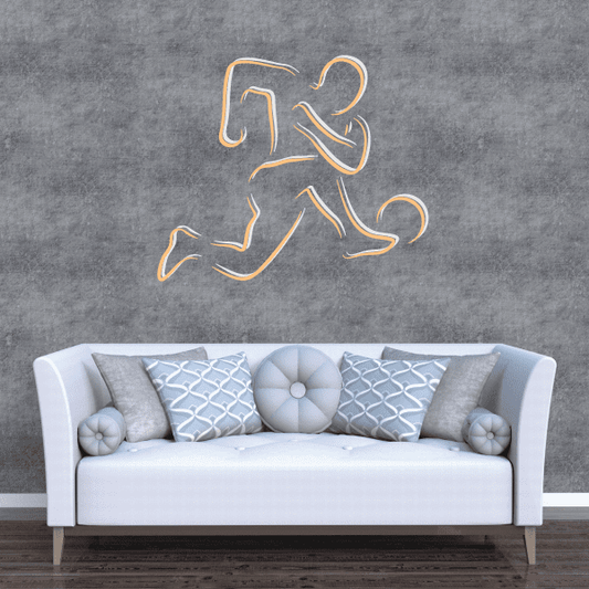 Image of Soccer Wall Decal - Vinyl Sticker - Car Sticker - Die Cut Sticker - CDSCOLOR050