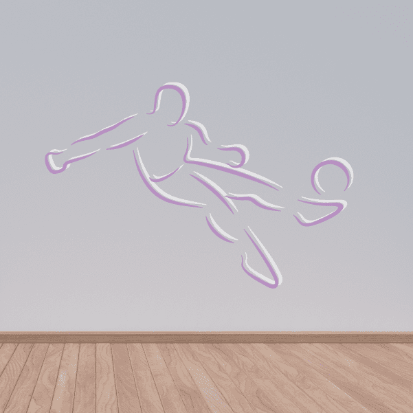 Image of Soccer Wall Decal - Vinyl Sticker - Car Sticker - Die Cut Sticker - CDSCOLOR052
