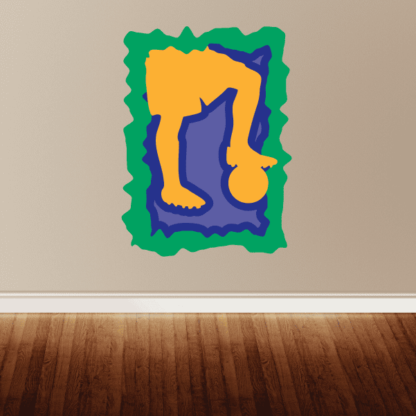 Image of Soccer Wall Decal - Vinyl Sticker - Car Sticker - Die Cut Sticker - CDSCOLOR058