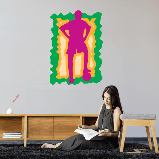 Image of Soccer Wall Decal - Vinyl Sticker - Car Sticker - Die Cut Sticker - CDSCOLOR066