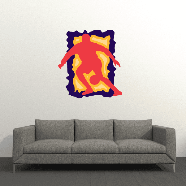 Image of Soccer Wall Decal - Vinyl Sticker - Car Sticker - Die Cut Sticker - CDSCOLOR070