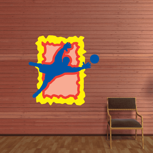 Image of Soccer Wall Decal - Vinyl Sticker - Car Sticker - Die Cut Sticker - CDSCOLOR074