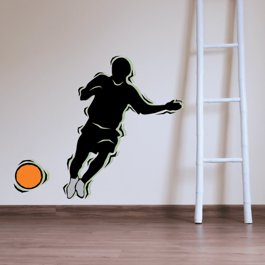 Image of Soccer Wall Decal - Vinyl Sticker - Car Sticker - Die Cut Sticker - CDSCOLOR091