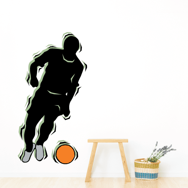 Image of Soccer Wall Decal - Vinyl Sticker - Car Sticker - Die Cut Sticker - CDSCOLOR094