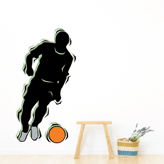 Image of Soccer Wall Decal - Vinyl Sticker - Car Sticker - Die Cut Sticker - CDSCOLOR094