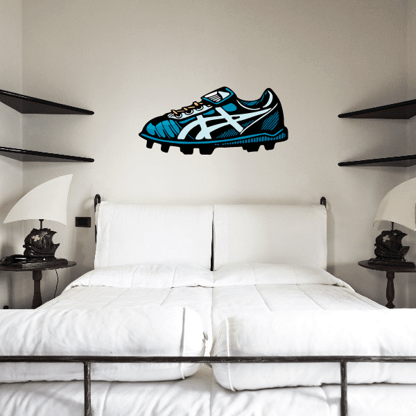 Image of Soccer Wall Decal - Vinyl Sticker - Car Sticker - Die Cut Sticker - CDSCOLOR130