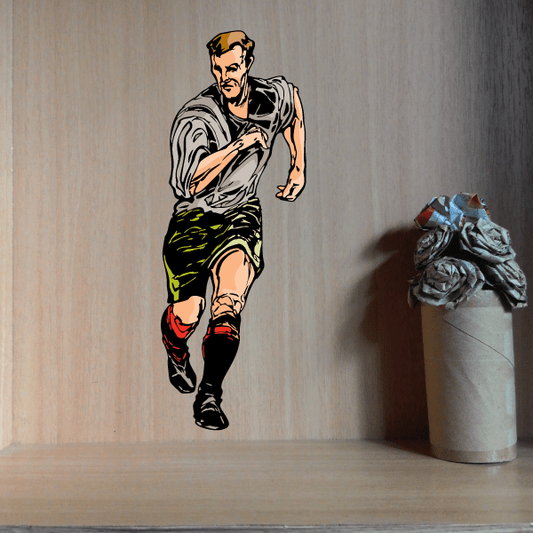 Image of Soccer Wall Decal - Vinyl Sticker - Car Sticker - Die Cut Sticker - CDSCOLOR144