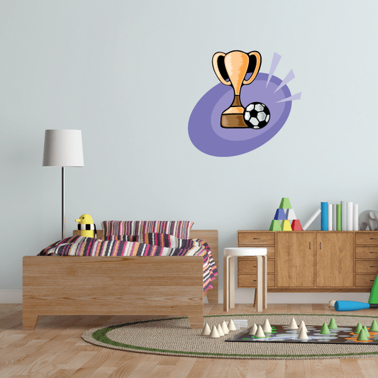 Image of Soccer Wall Decal - Vinyl Sticker - Car Sticker - Die Cut Sticker - CDSCOLOR169