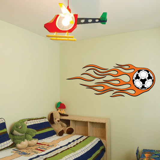 Image of Soccer Wall Decal - Vinyl Sticker - Car Sticker - Die Cut Sticker - CDSCOLOR184
