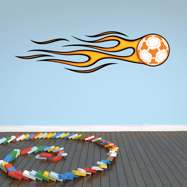 Image of Soccer Wall Decal - Vinyl Sticker - Car Sticker - Die Cut Sticker - CDSCOLOR186