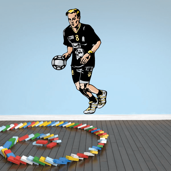 Image of Soccer Wall Decal - Vinyl Sticker - Car Sticker - Die Cut Sticker - CDSCOLOR189