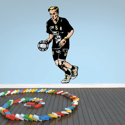 Image of Soccer Wall Decal - Vinyl Sticker - Car Sticker - Die Cut Sticker - CDSCOLOR189