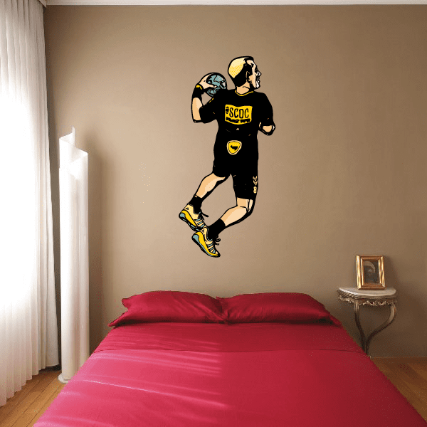 Image of Soccer Wall Decal - Vinyl Sticker - Car Sticker - Die Cut Sticker - CDSCOLOR201