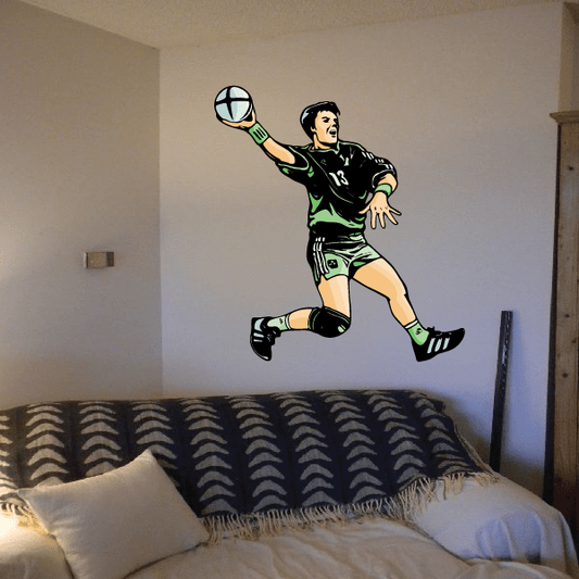 Image of Soccer Wall Decal - Vinyl Sticker - Car Sticker - Die Cut Sticker - CDSCOLOR202