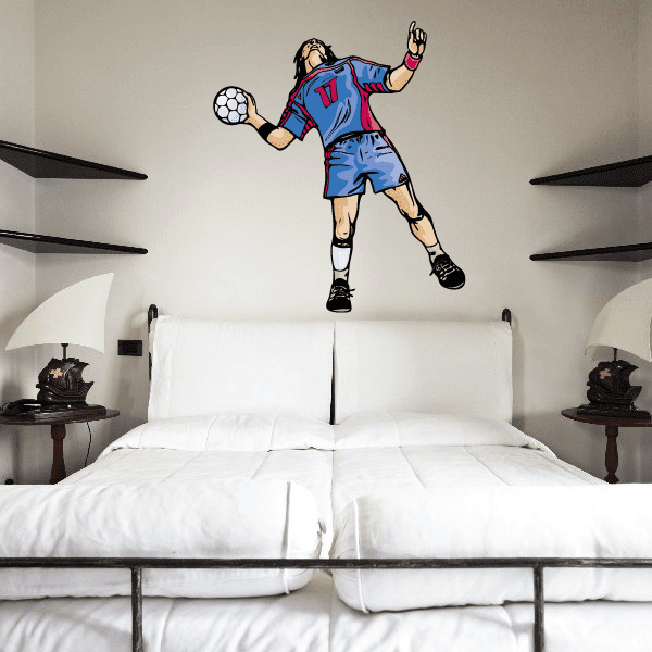Image of Soccer Wall Decal - Vinyl Sticker - Car Sticker - Die Cut Sticker - CDSCOLOR207
