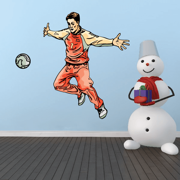 Image of Soccer Wall Decal - Vinyl Sticker - Car Sticker - Die Cut Sticker - CDSCOLOR219