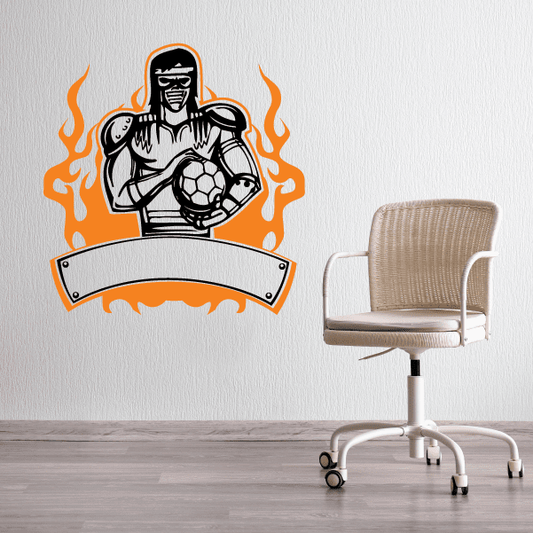 Image of Soccer Wall Decal - Vinyl Sticker - Car Sticker - Die Cut Sticker - SMcolor003