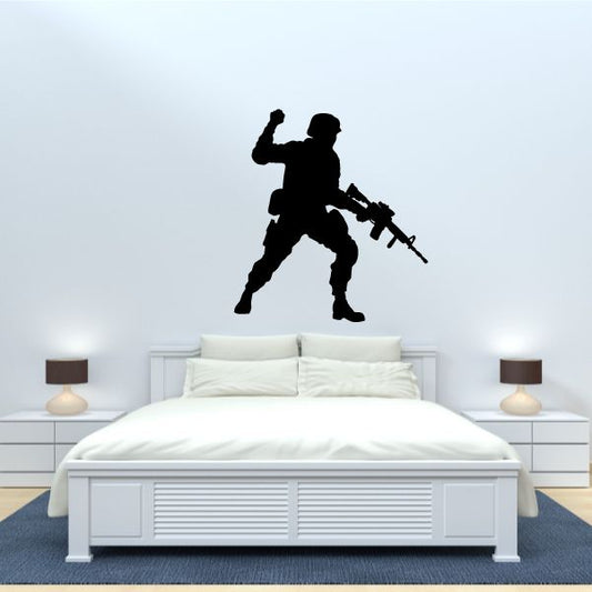 Image of Soldier Commander Decal