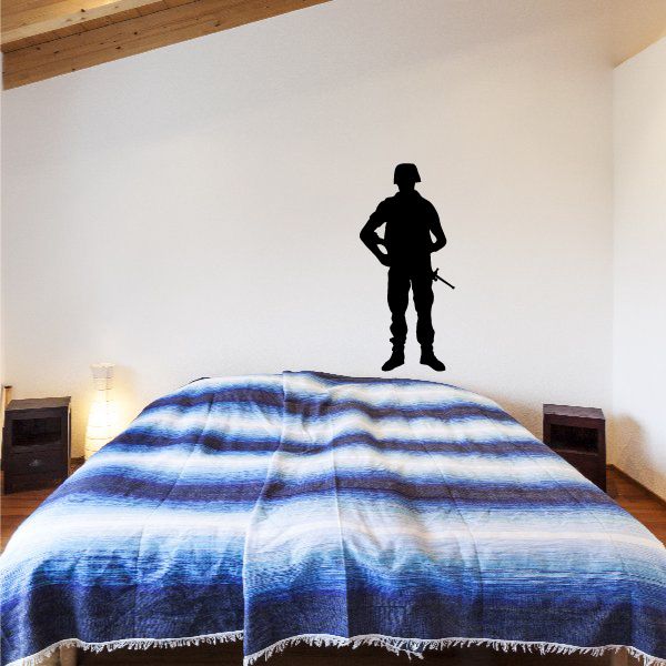 Image of Soldier in Light Armor Decal