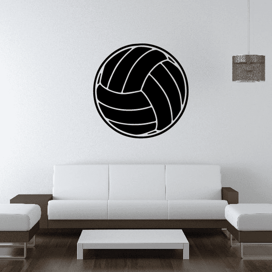 Image of Solid Volleyball Decal