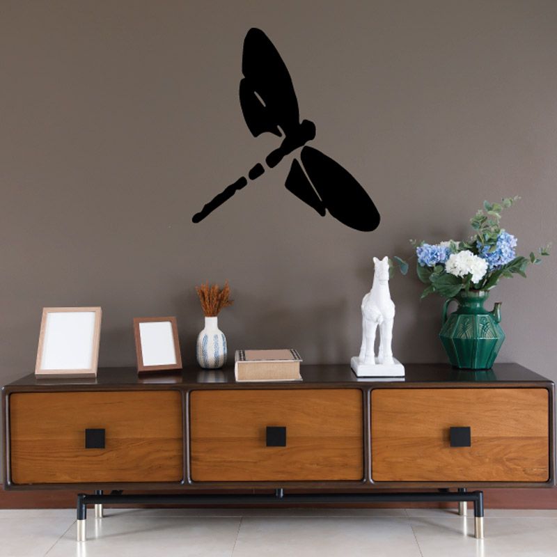 Image of Solid Wings Dragonfly Decal