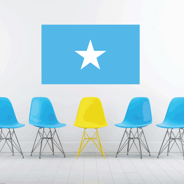 Image of Somali Flag Sticker