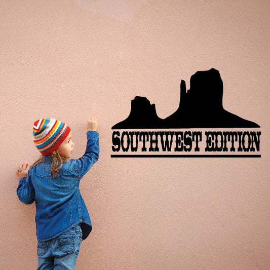 Image of Southwest Edition Mountains Decal