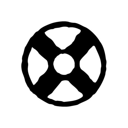 Image of Southwestern Circle Cross Decal