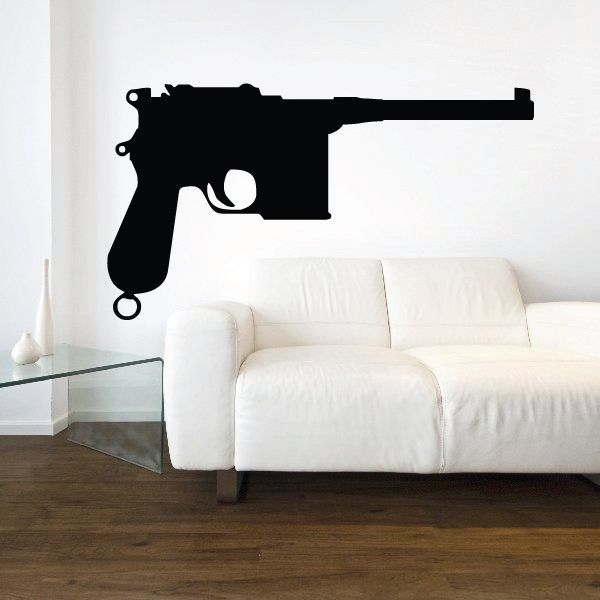 Image of Spanish Machine Pistol Decal