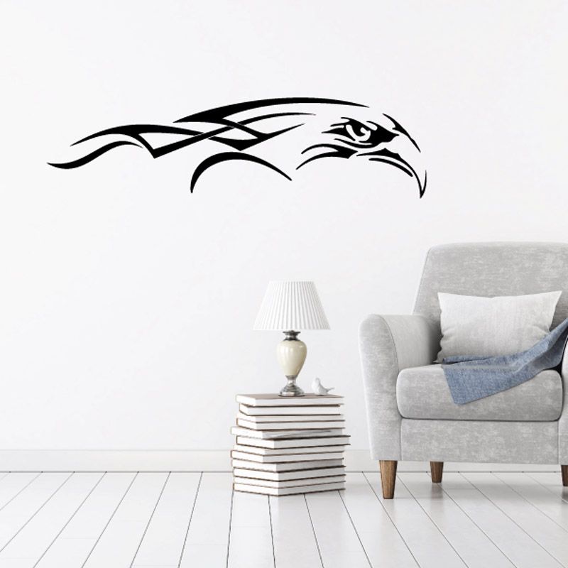 Image of Speedy Eagle Head Decal