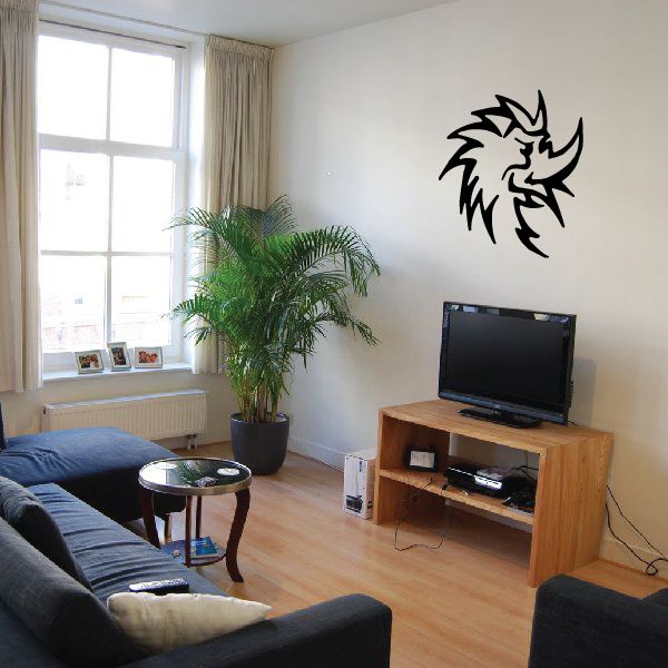 Image of Spikey Bird Decal