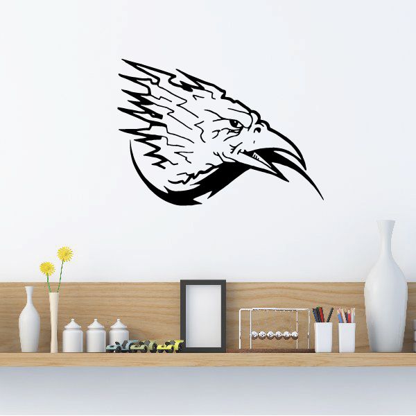 Image of Spiky Head Eagle Decal