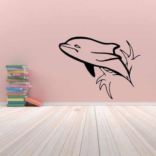 Image of Splash Out Dolphin Decal