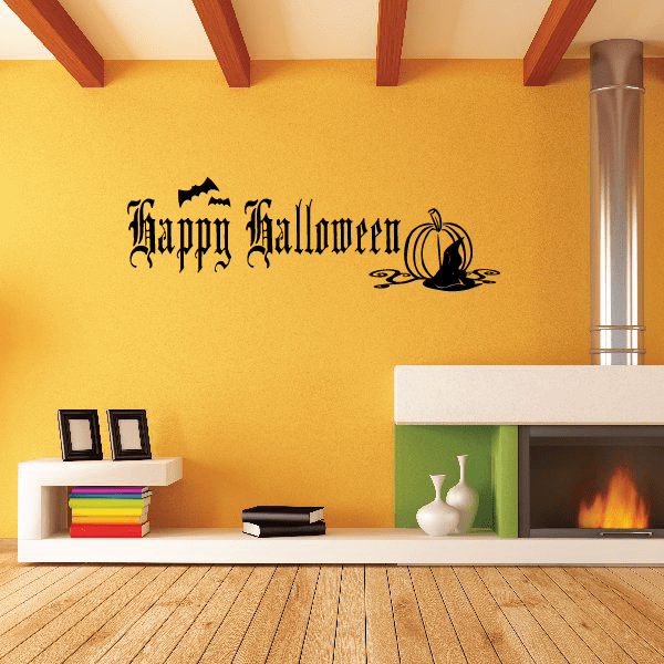 Image of Spooky Happy Halloween Decal