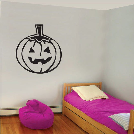 Image of Spooky Jack-o-Lantern Decal