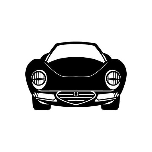 Image of Sports Car Front End Decal