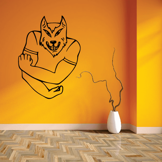 Image of Sports Mascot Wall Decal - Vinyl Decal - Car Decal - CDS001