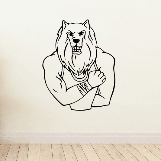 Image of Sports Mascot Wall Decal - Vinyl Decal - Car Decal - CDS014