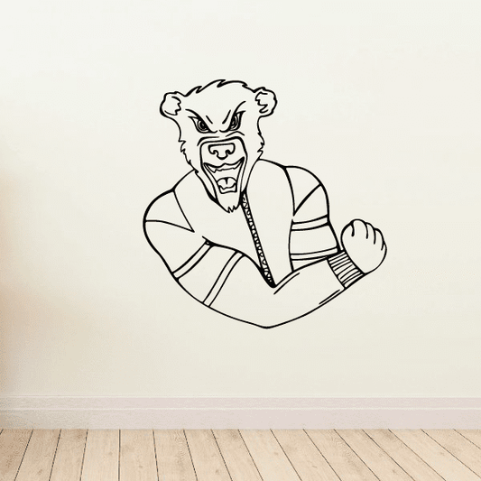 Image of Sports Mascot Wall Decal - Vinyl Decal - Car Decal - CDS016