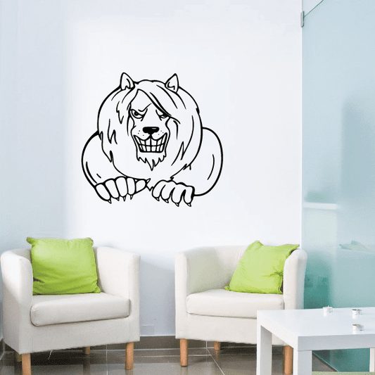 Image of Sports Mascot Wall Decal - Vinyl Decal - Car Decal - CDS020