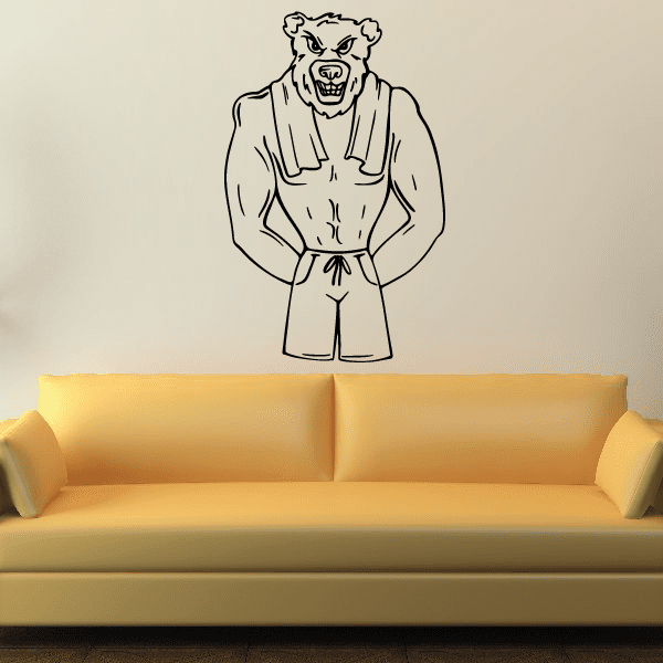 Image of Sports Mascot Wall Decal - Vinyl Decal - Car Decal - CDS024