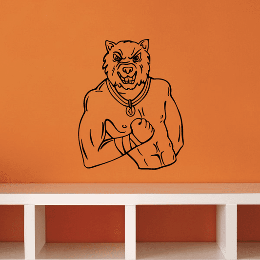 Image of Sports Mascot Wall Decal - Vinyl Decal - Car Decal - CDS027