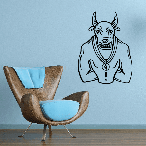 Image of Sports Mascot Wall Decal - Vinyl Decal - Car Decal - CDS030