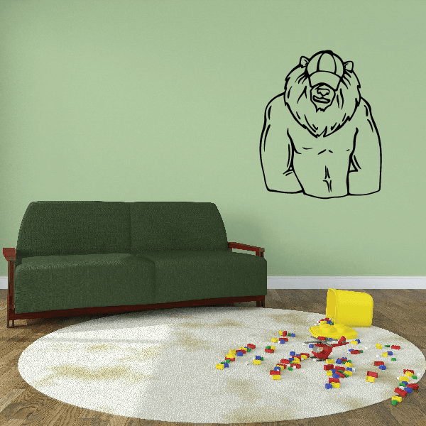 Image of Sports Mascot Wall Decal - Vinyl Decal - Car Decal - CDS032